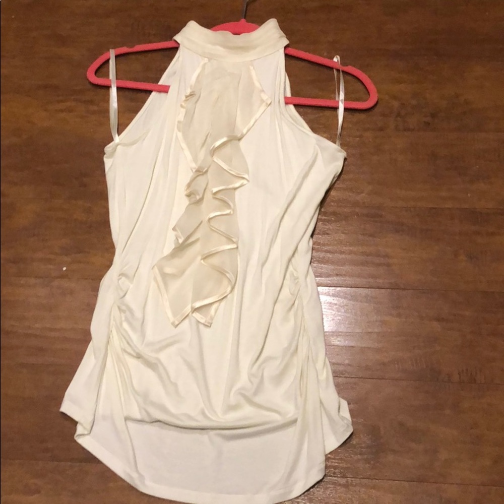 Sleeveless top good with dress pants